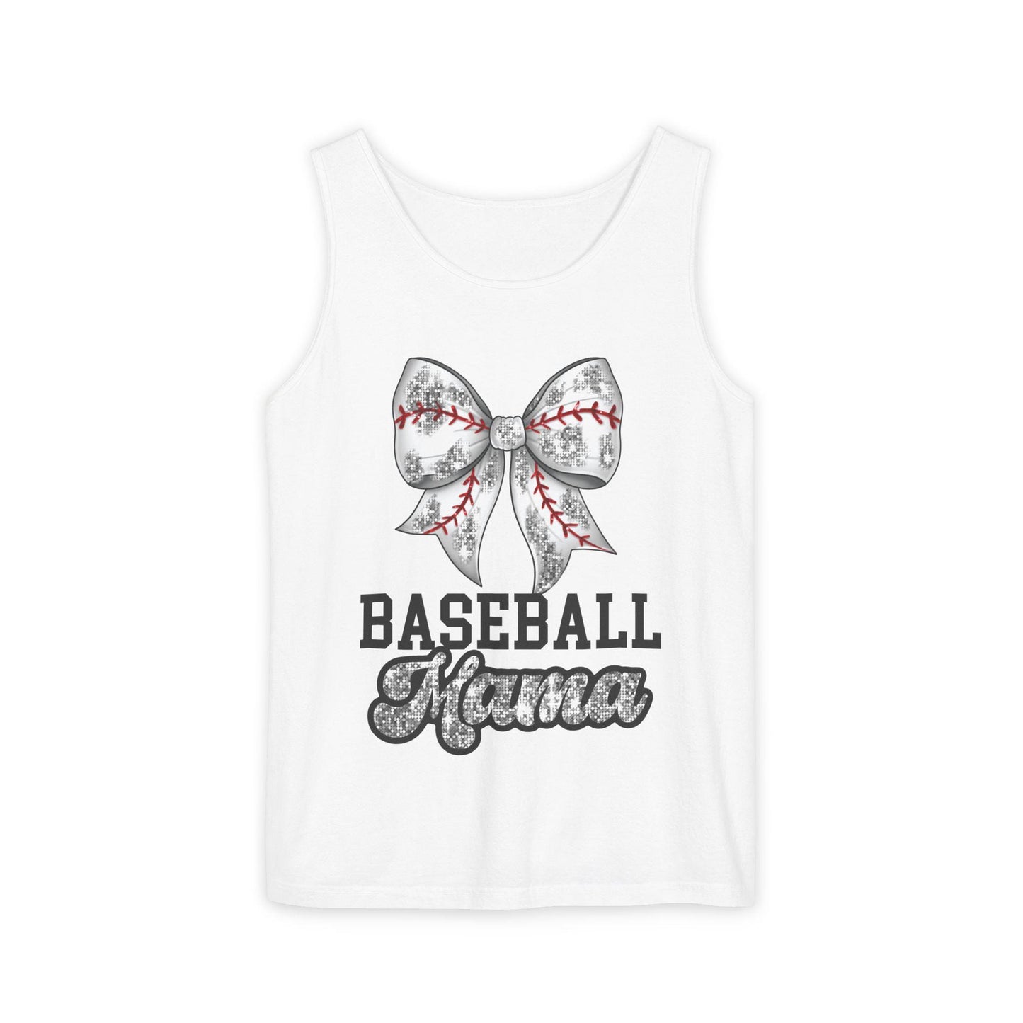 Baseball Mama Tank Top, Perfect for Sports Moms, Summer Fashion, Cute Gift for Softball Players, Team Spirit Apparel