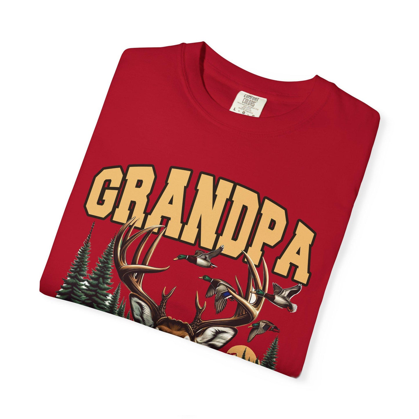 Retro Grandpa Hunting T-Shirt, Vintage Outdoor Tee, Gift for Dad, Father's Day Tee, Nature Lover Shirt, Grandparent Gift
