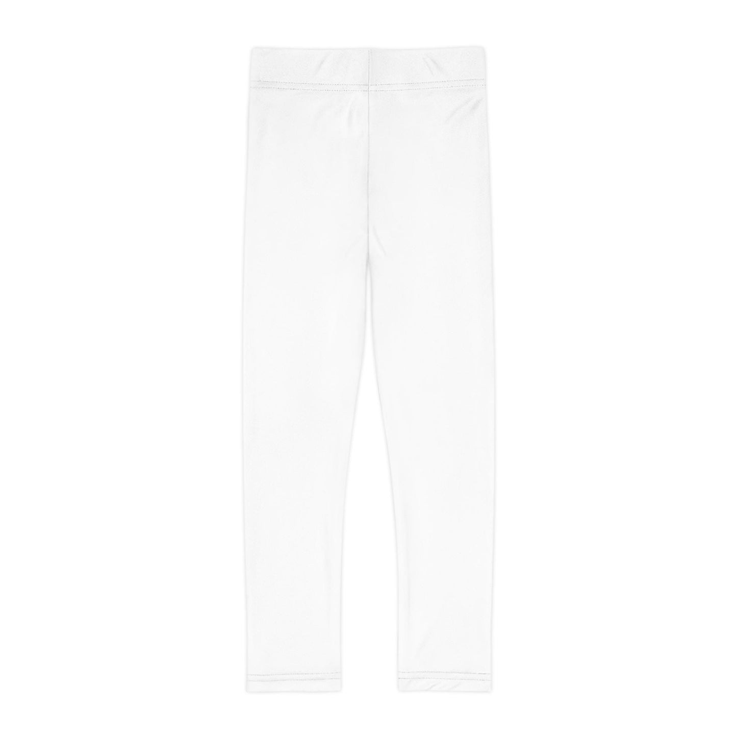 Cute Kids Leggings with Baseball Bow Design, Comfortable Activewear for Girls, Perfect for Sports, Play, School, Gift Ideas