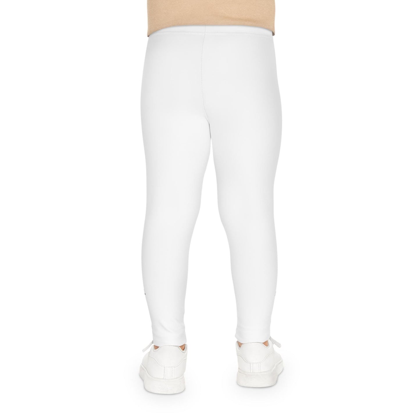 Cute Kids Leggings with Baseball Bow Design, Comfortable Activewear for Girls, Perfect for Sports, Play, School, Gift Ideas