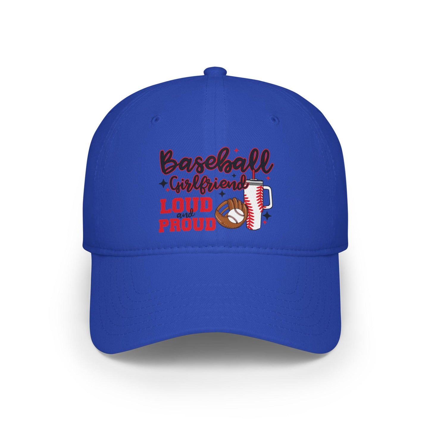 Loud and Proud Baseball Cap for Girlfriends, Perfect Gift for Softball Lovers, Summer Sports Cap, Fun Accessories for Baseball Season, Cute