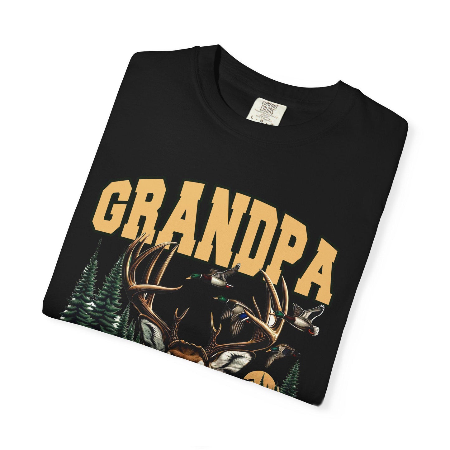 Retro Grandpa Hunting T-Shirt, Vintage Outdoor Tee, Gift for Dad, Father's Day Tee, Nature Lover Shirt, Grandparent Gift