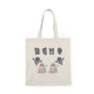Whimsical Ghost Tote Bag - Perfect for Halloween, Trick-or-Treating, Eco-Friendly Shopping, Cute Gift, Personalized Design