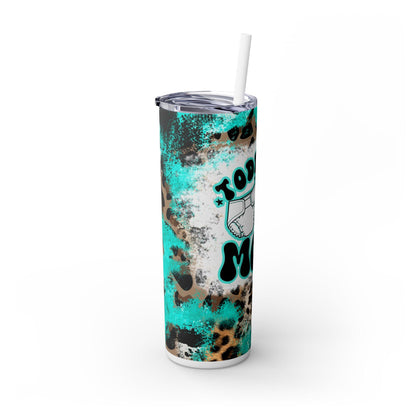 Toddler Mom Skinny Tumbler, 20oz - Perfect Gift for Fun Moms, Stylish Travel Cup, Unique Kiddo Drinkware, Birthday & Baby Shower
