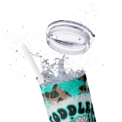 Toddler Mom Skinny Tumbler, 20oz - Perfect Gift for Fun Moms, Stylish Travel Cup, Unique Kiddo Drinkware, Birthday & Baby Shower