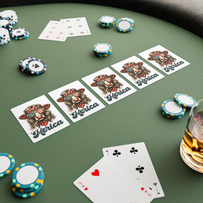 Merica Poker Cards, Fun Party Game, Americana Theme, Perfect for BBQs, Gifts for Gamers and Card Enthusiasts