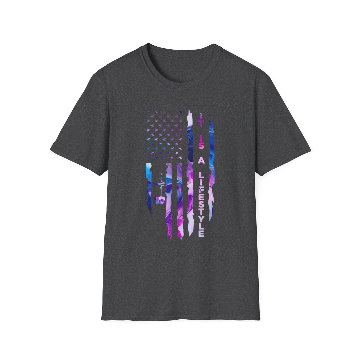 Patriotic Lifestyle Medical T-Shirt, American Flag Tee, Casual Summer Shirt, Independence Day Apparel, Gift for Veterans & Adventurers
