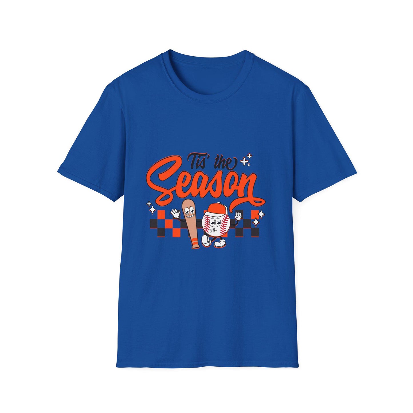 Tis the Season Baseball T-Shirt, Fun Holiday Shirt, Unisex Graphic Tee, Perfect Gift for Christmas, Festive Apparel, Casual Wear