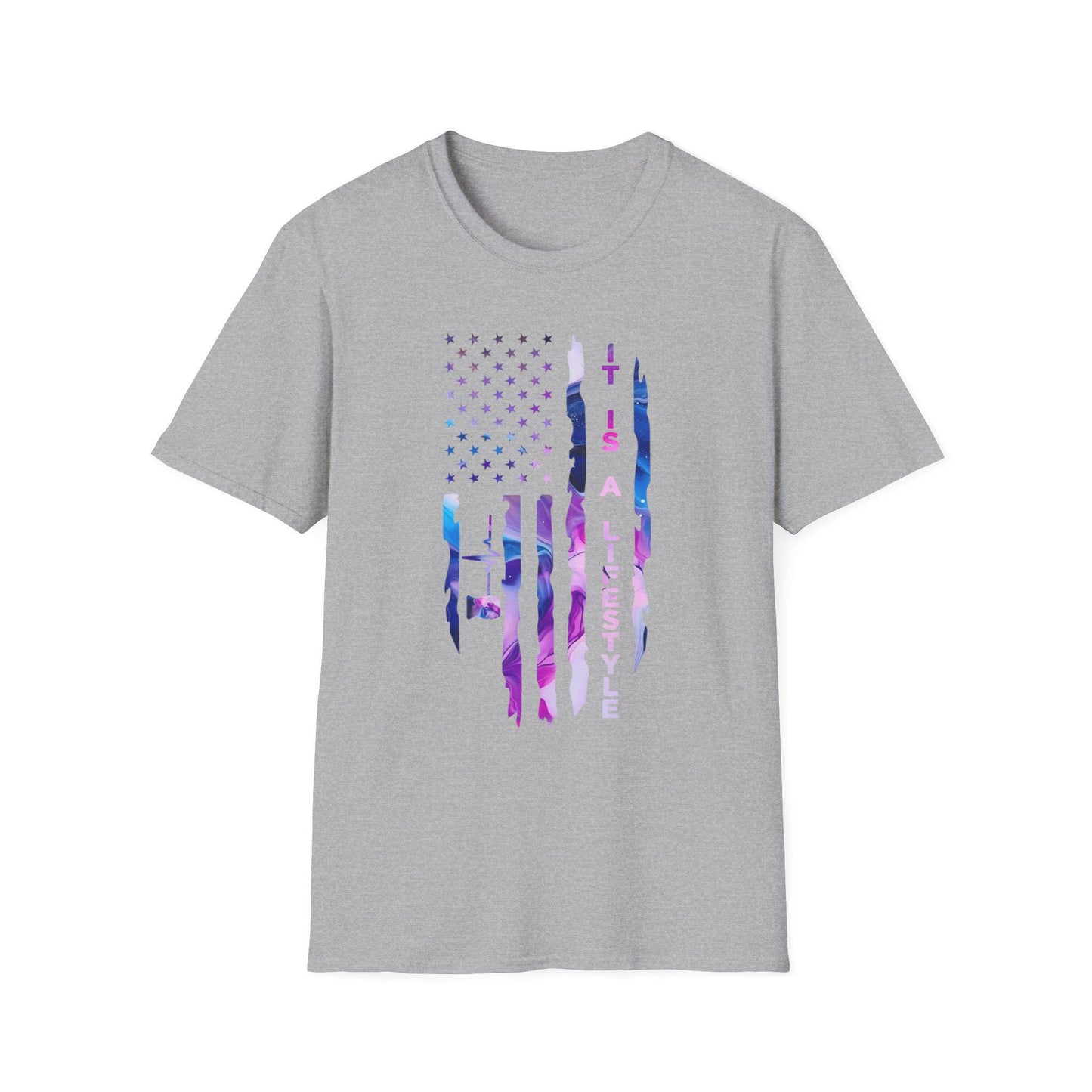 Patriotic Lifestyle Medical T-Shirt, American Flag Tee, Casual Summer Shirt, Independence Day Apparel, Gift for Veterans & Adventurers