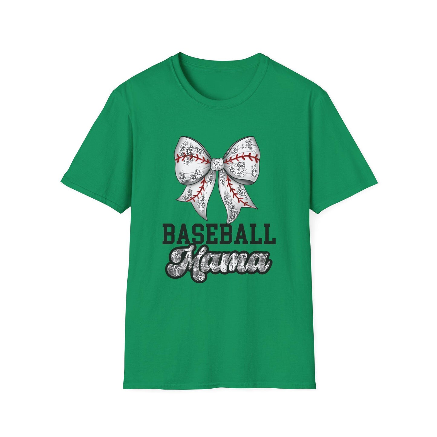 Baseball Mama Unisex T-Shirt, Softstyle Shirt for Sports Moms, Gift for Mother's Day, Game Day Tee, Mom in Sports Wear