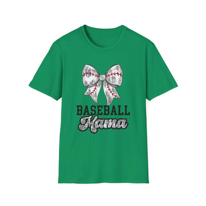 Baseball Mama Unisex T-Shirt, Softstyle Shirt for Sports Moms, Gift for Mother's Day, Game Day Tee, Mom in Sports Wear