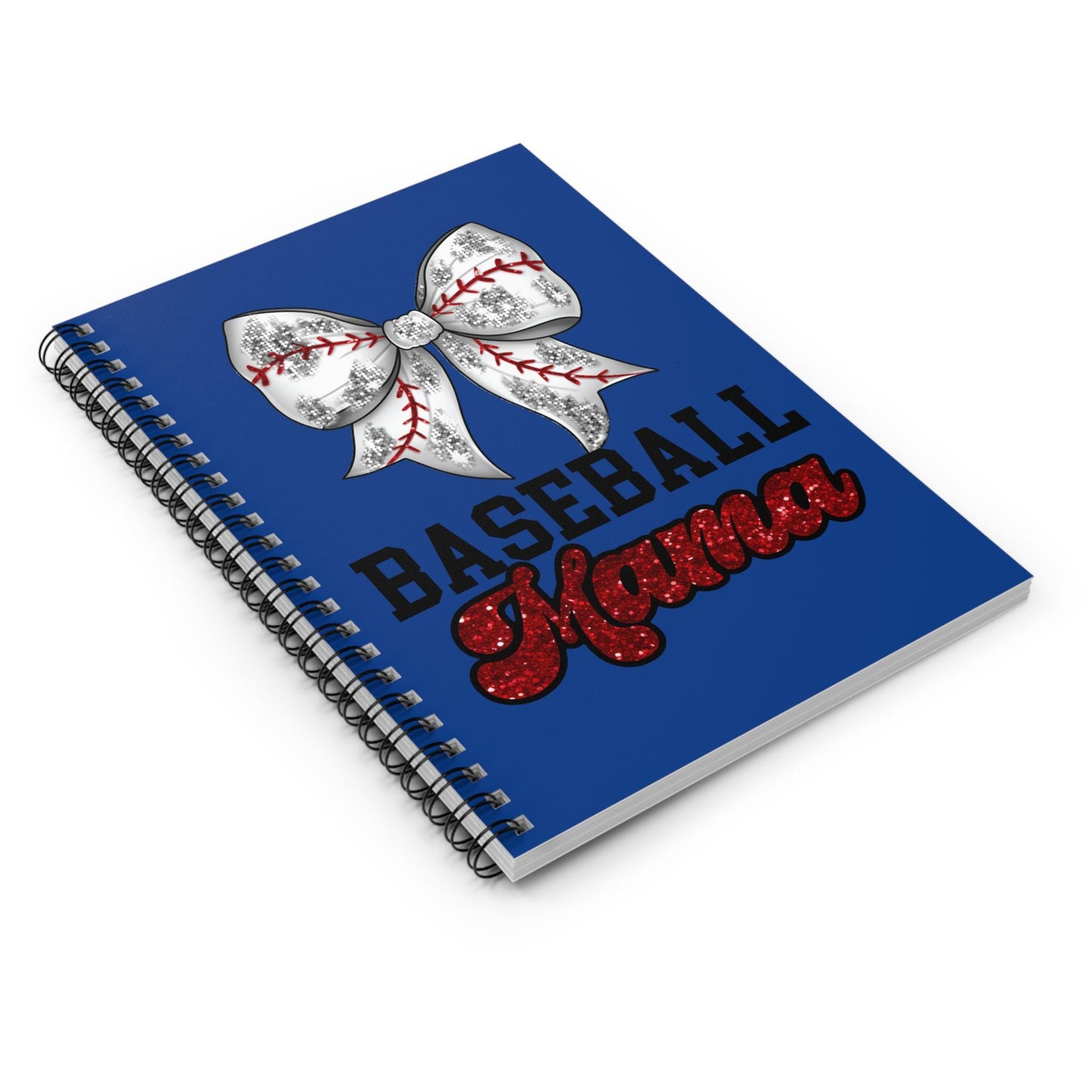 Baseball Mama Spiral Notebook - Perfect for Sports Moms, Gift for Baseball Lovers, Journal for Fans, Back to School, Writing Essentials