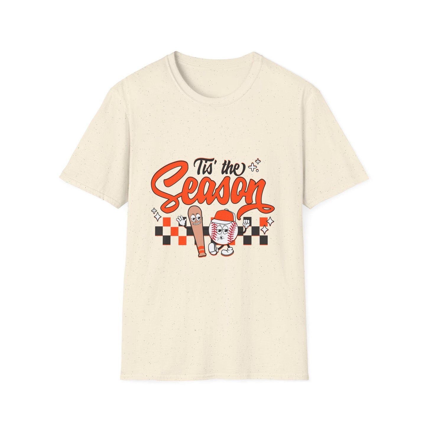 Tis the Season Baseball T-Shirt, Fun Holiday Shirt, Unisex Graphic Tee, Perfect Gift for Christmas, Festive Apparel, Casual Wear