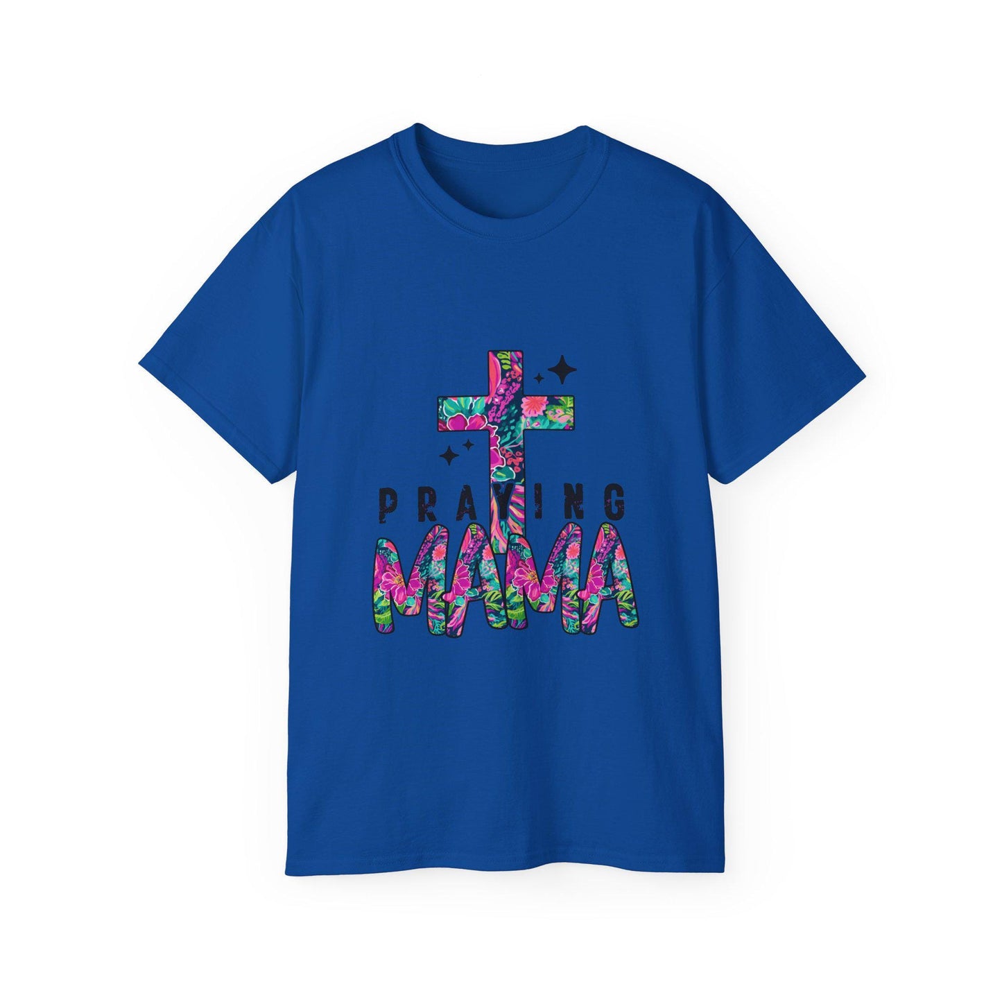 Praying Mama Tee, Inspirational T-Shirt for Moms, Christian Gift, Faith-Based Apparel, Mother's Day Gift, Comfortable Casual Wear