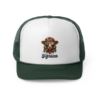 Patriotic Lion Trucker Cap, Fun Summer Hat, Festival Accessory, Independence Day Gift, Casual Streetwear