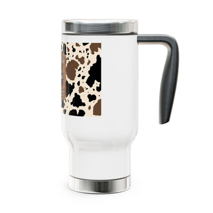 Cowgirl Travel Mug, Stainless Steel Travel Coffee Tumbler, Perfect Gift for Cowgirls, Camping Mug, Western Style Drinkware