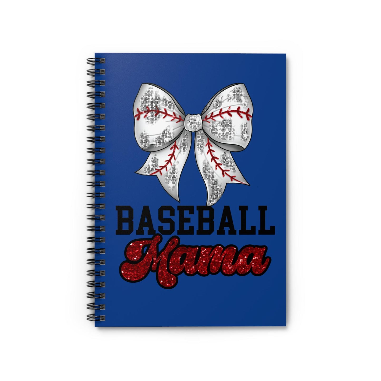 Baseball Mama Spiral Notebook - Perfect for Sports Moms, Gift for Baseball Lovers, Journal for Fans, Back to School, Writing Essentials