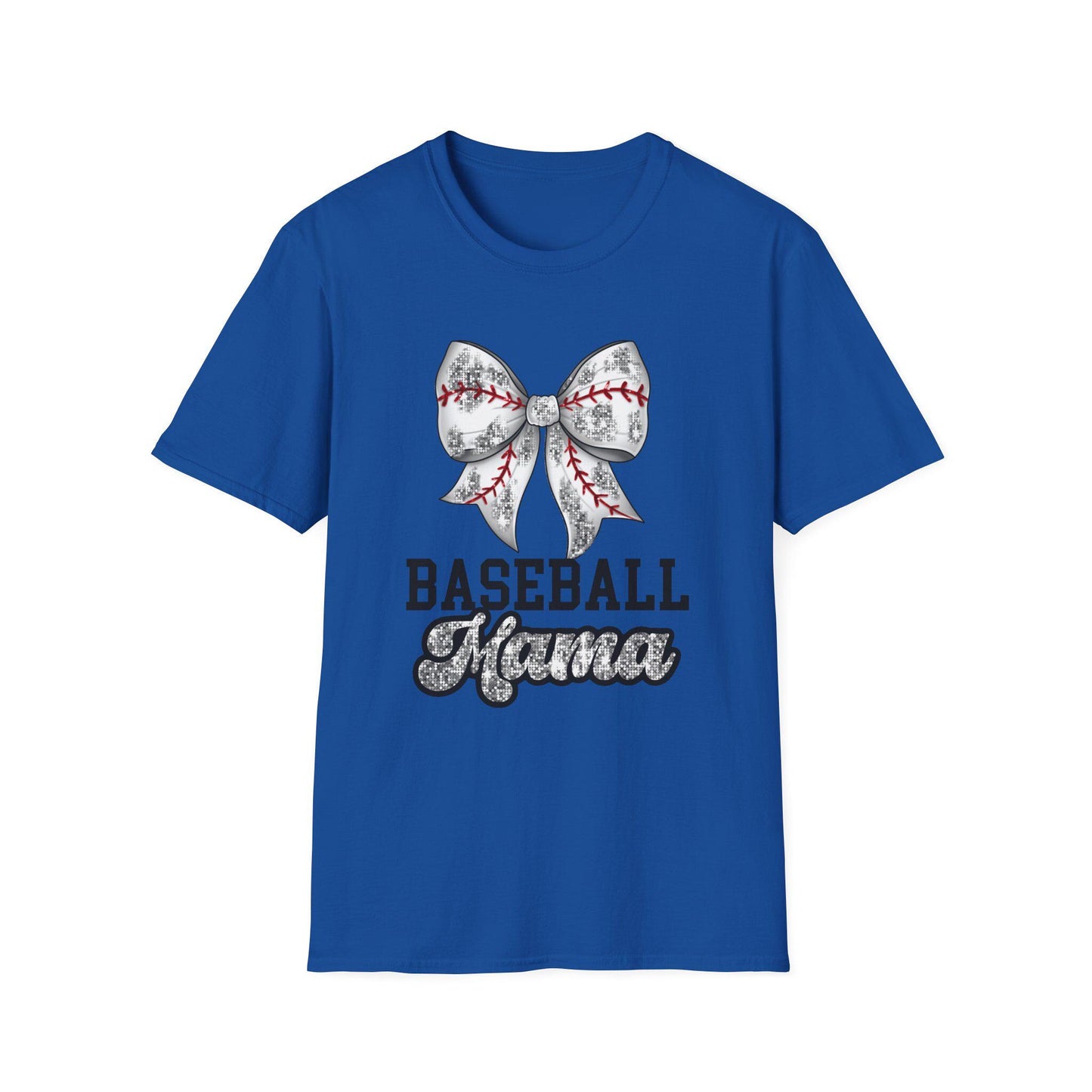 Baseball Mama Unisex T-Shirt, Softstyle Shirt for Sports Moms, Gift for Mother's Day, Game Day Tee, Mom in Sports Wear
