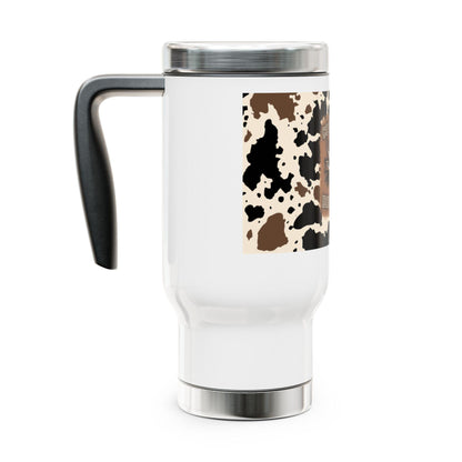 Cowgirl Travel Mug, Stainless Steel Travel Coffee Tumbler, Perfect Gift for Cowgirls, Camping Mug, Western Style Drinkware