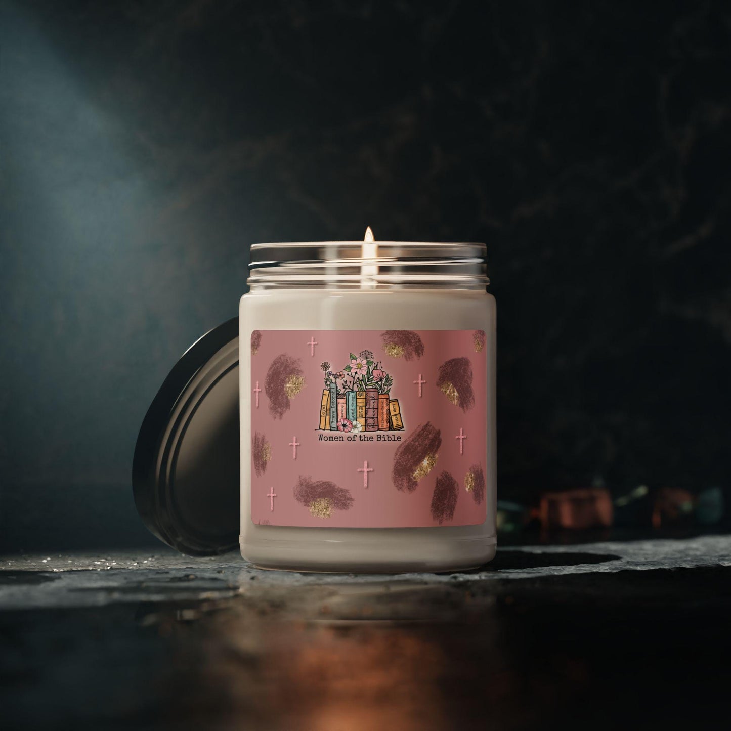 Inspirational Scented Candle - Women of the Bible, Relaxing Gift for Her, Home Decor, Christian Candle, Prayer Candle