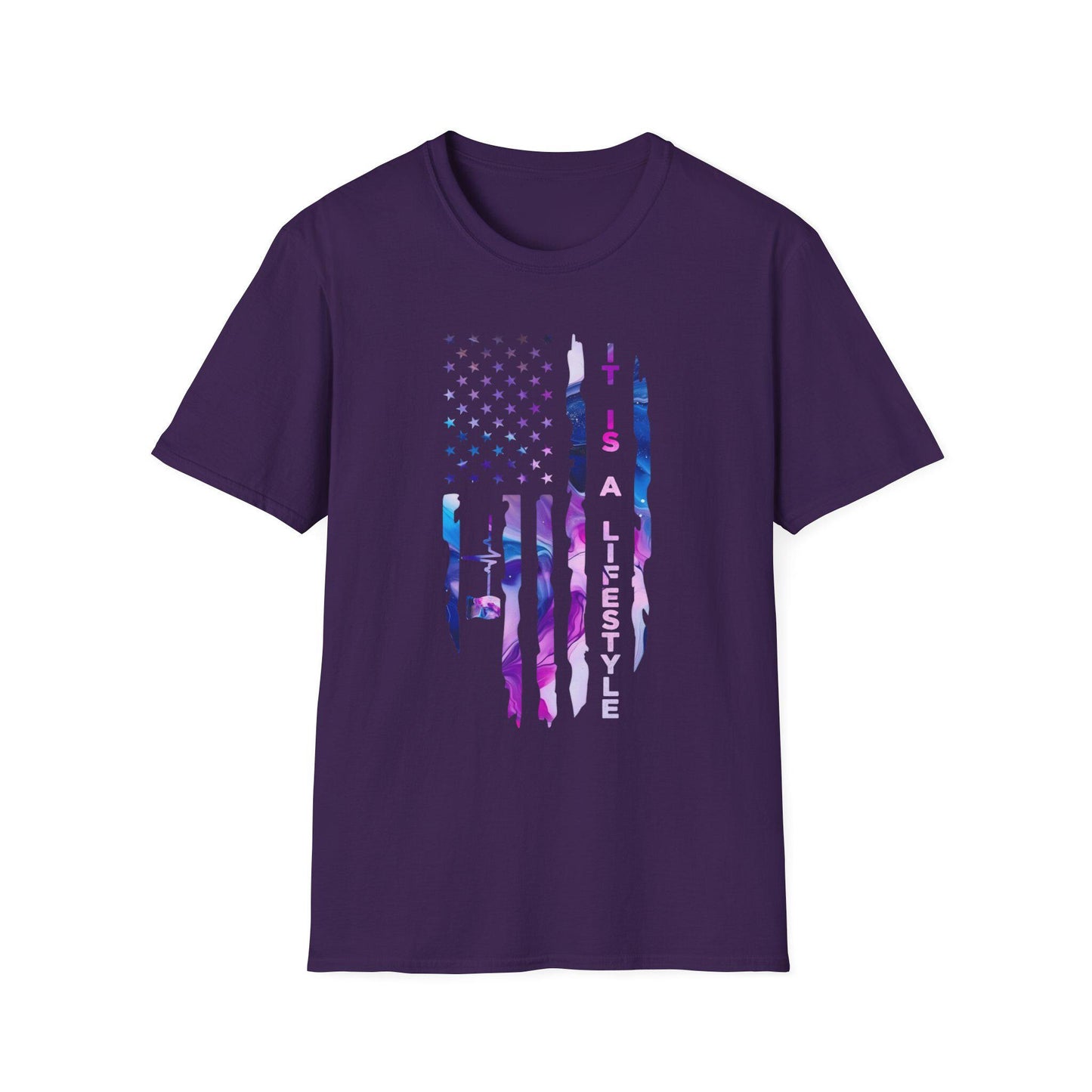 Patriotic Lifestyle Medical T-Shirt, American Flag Tee, Casual Summer Shirt, Independence Day Apparel, Gift for Veterans & Adventurers