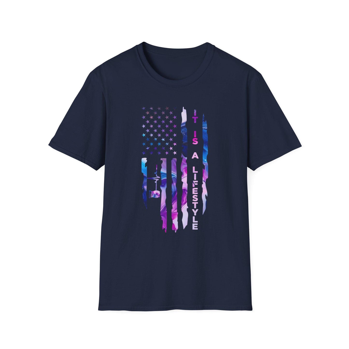 Patriotic Lifestyle Medical T-Shirt, American Flag Tee, Casual Summer Shirt, Independence Day Apparel, Gift for Veterans & Adventurers