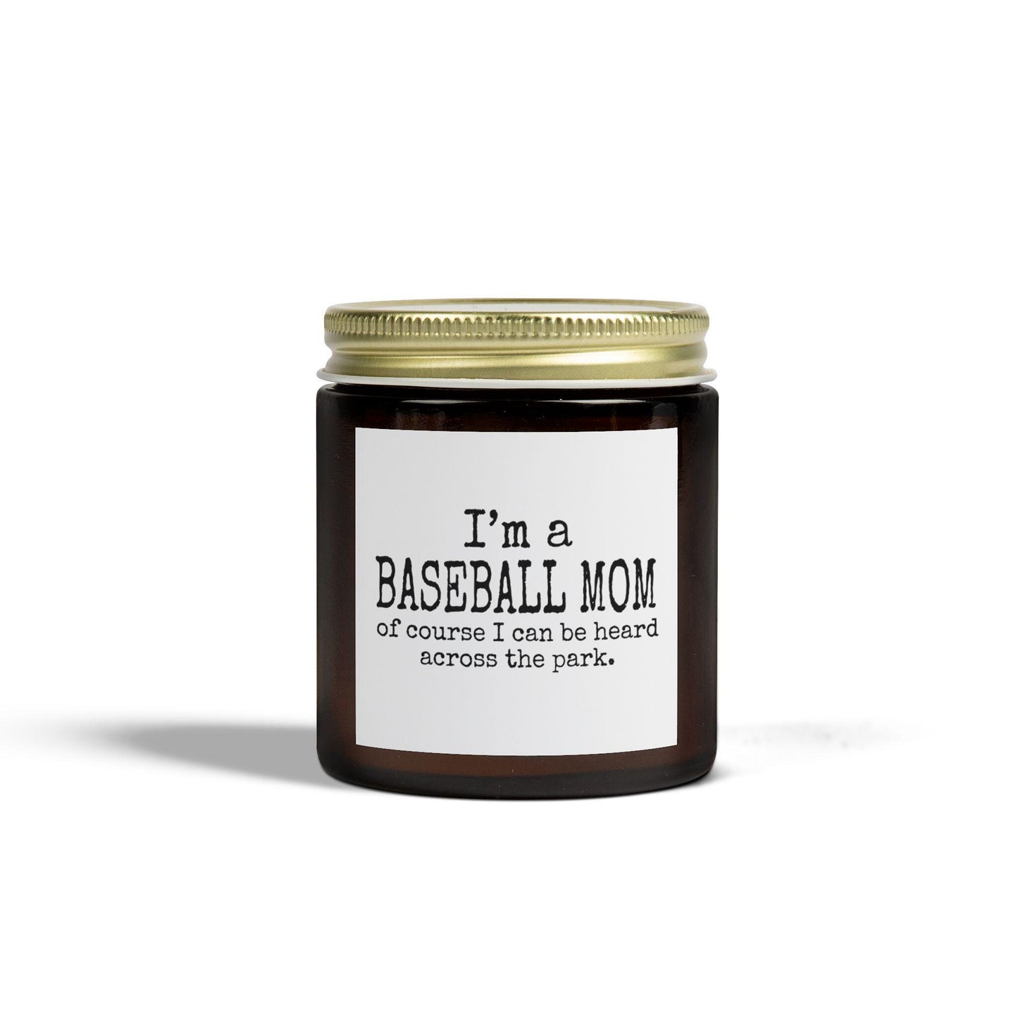 Baseball Mom Scented Candle, Perfect Gift for Sports Moms, Home Decor, Relaxation, Birthday, MLB Season